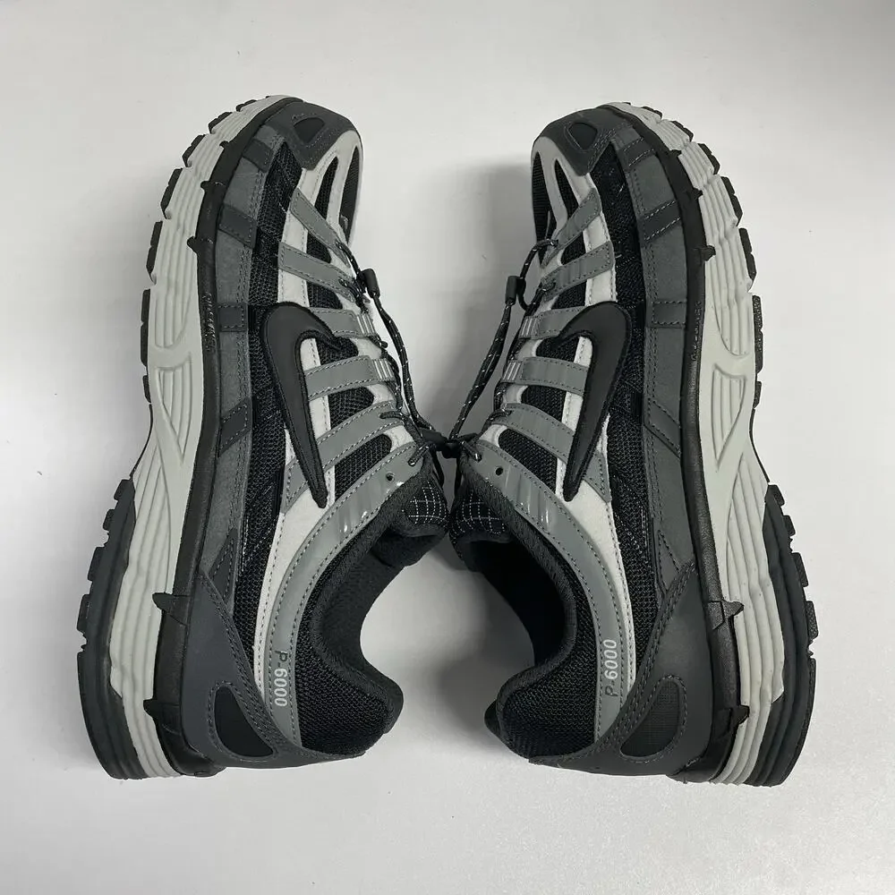 Nike P-6000 Premium Anthracite Smoke Grey HQ3818 001 Size 10 Men Mesh Running